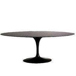 Eero Saarinen Tulip Table - 54 x 96 Inch Oval Dining Table | Mid-Century Modern Design for Dining Room, Kitchen & Office Spaces