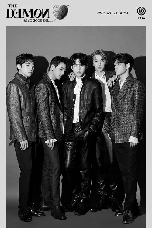 Day6 The Book Of Us: The Demon - 6th Mini Album (Midday Version) | Includes Paper Book Cover, 80p Photobook, Photocard, Lyric Card & Bookmark | K-Pop Collectible for Fans & Gift Idea