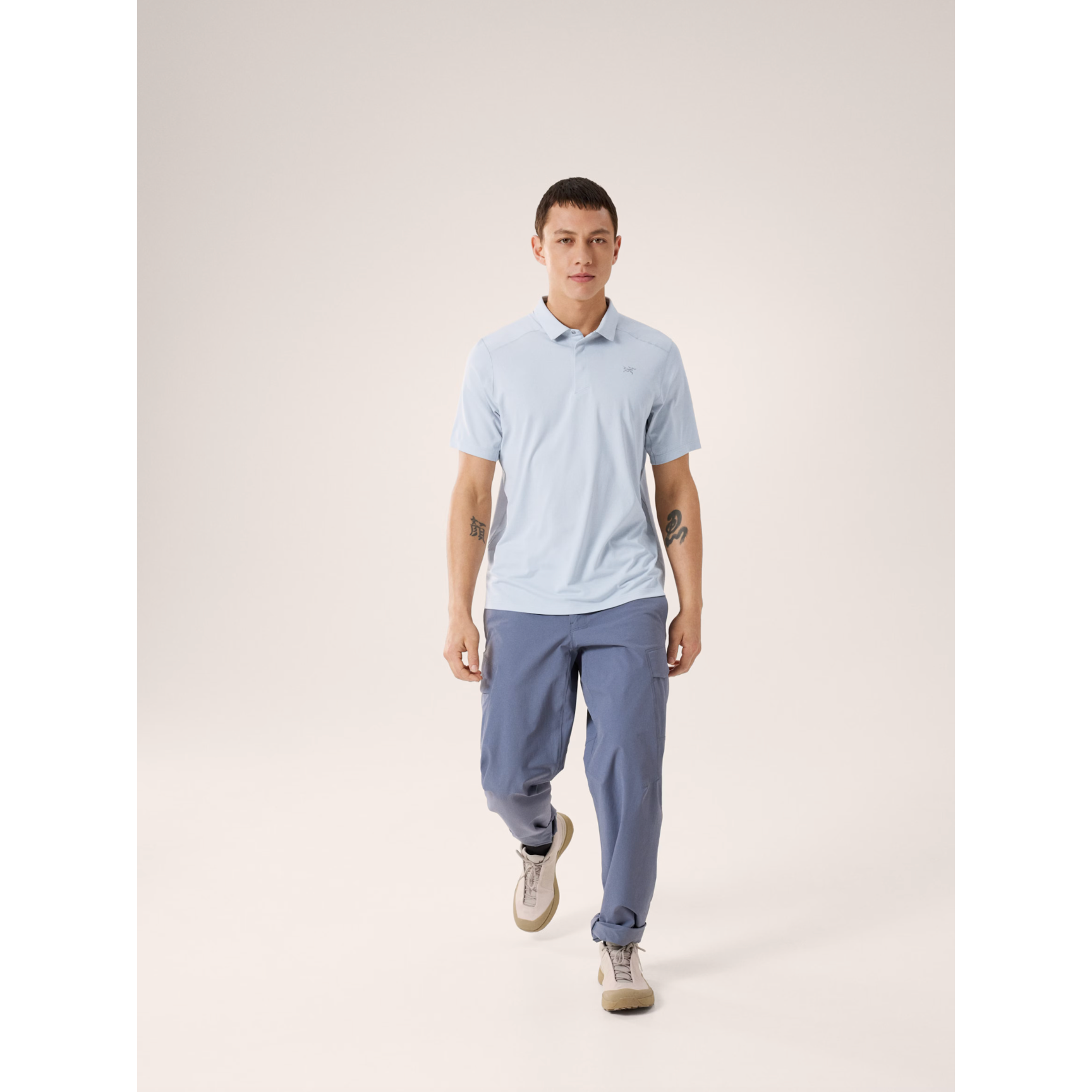 Arc'teryx Men's Cormac Short Sleeve Polo Shirt - Moisture-Wicking, Breathable & Quick-Dry Performance Top for Hiking, Golf & Outdoor Activities