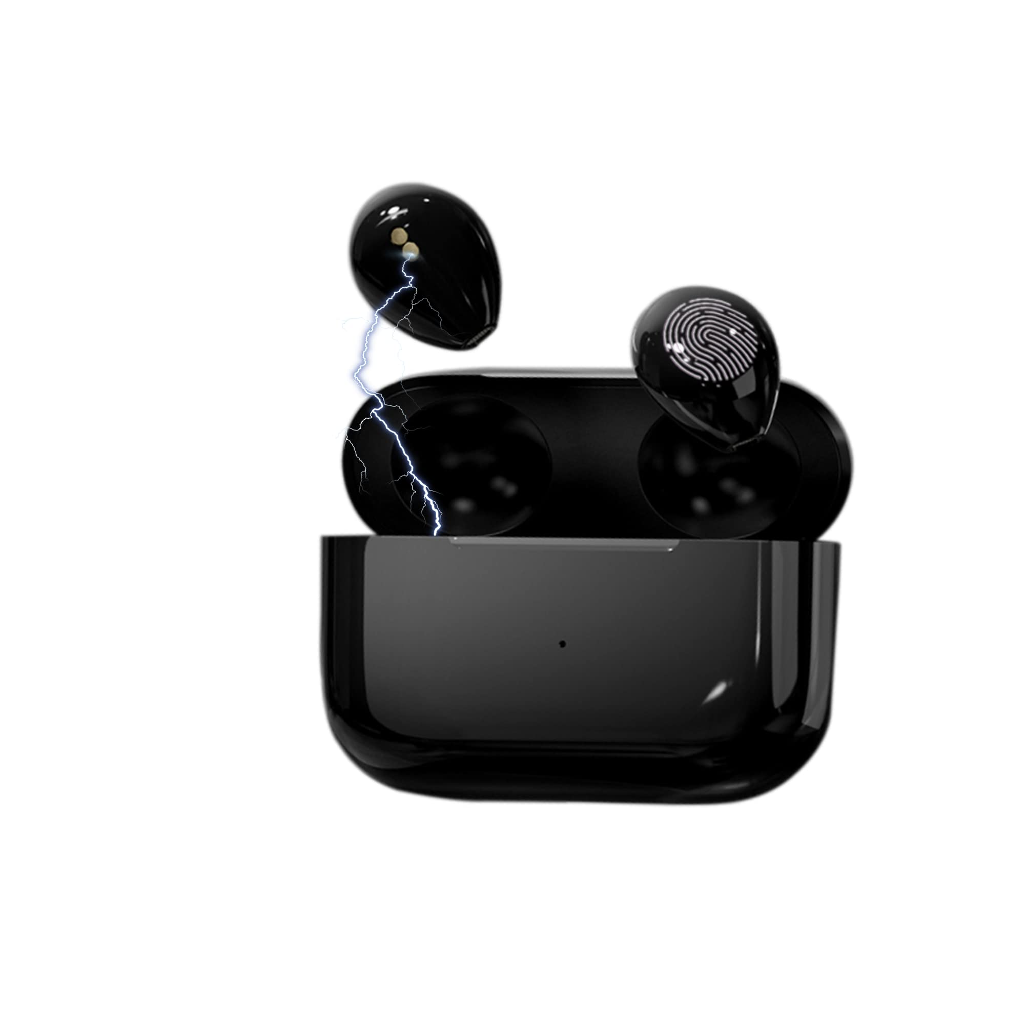 Hliavvei X13 Bluetooth 5.1 Wireless Earbuds - Mini Invisible Headset with Charging Case, Smart Touch Controls, Built-in Mic, 30H Battery Life & IPX5 Waterproof - Perfect for Gym, Running, Workouts & Daily Commute