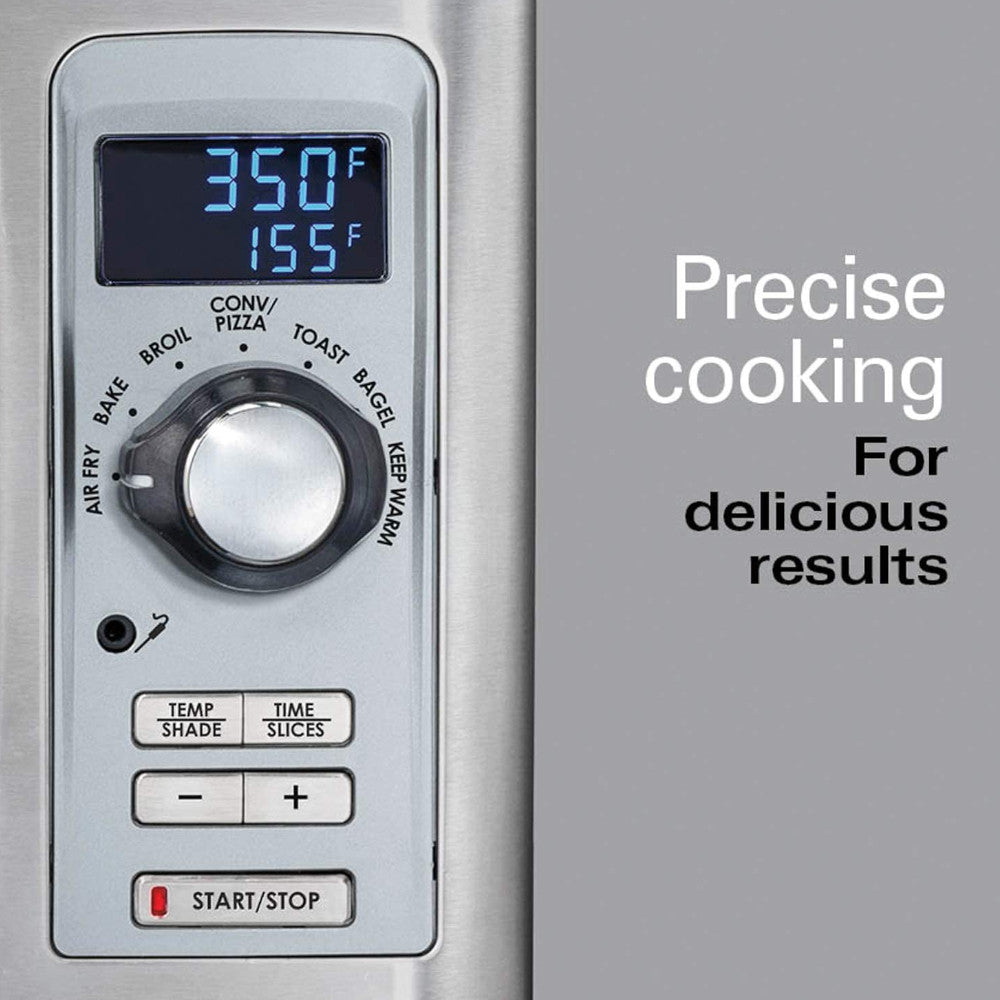 Hamilton Beach Professional Sure Crisp Digital Air Fryer Toaster Oven - 12-Slice Capacity, 8 Cooking Functions, 1800W - Perfect for Baking, Roasting & Air Frying at Home