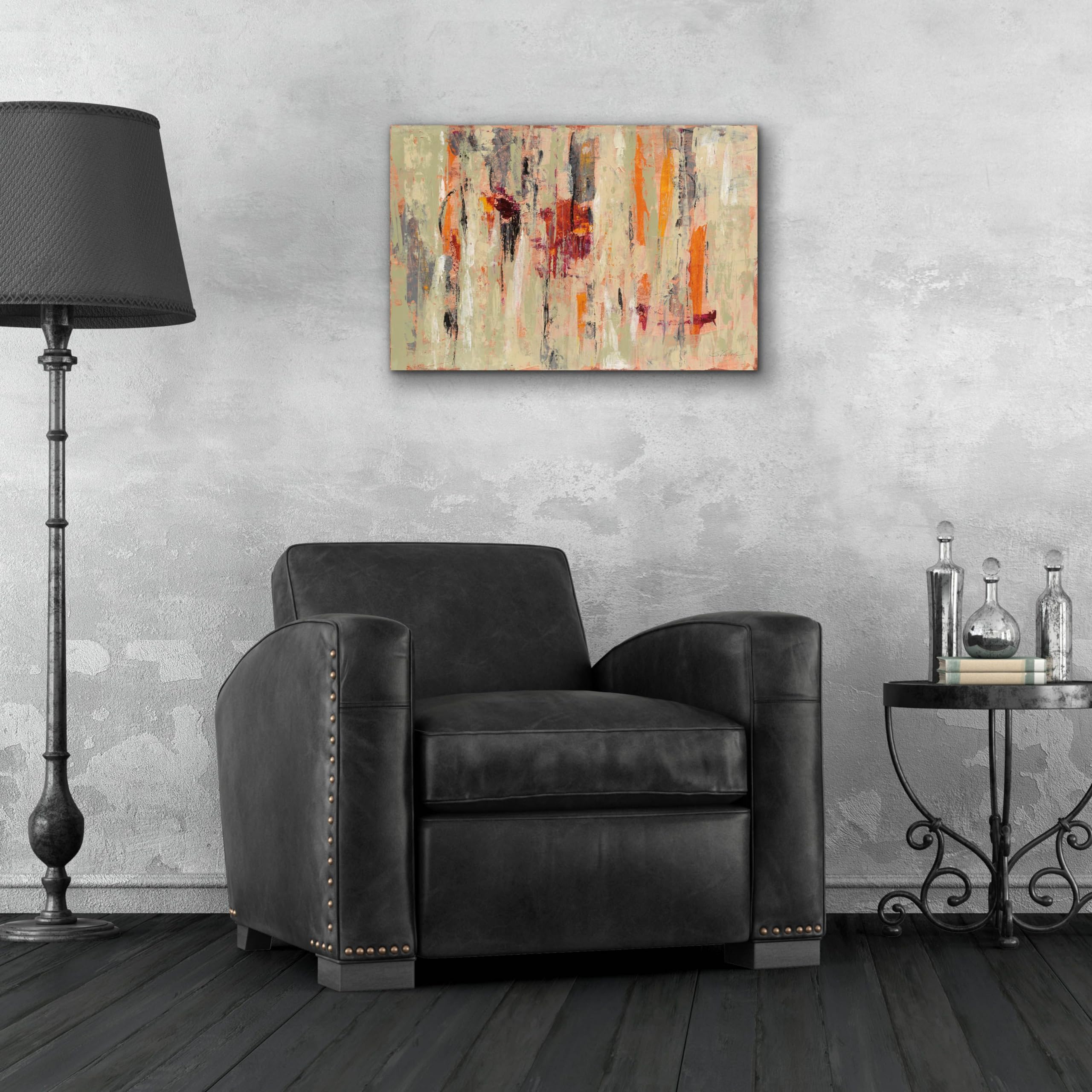 Epic Art 'Graffiti Wall I' by Silvia Vassileva - Modern Acrylic Glass Wall Art Painting 24x16 Inches - Perfect for Living Room, Bedroom & Office Decor