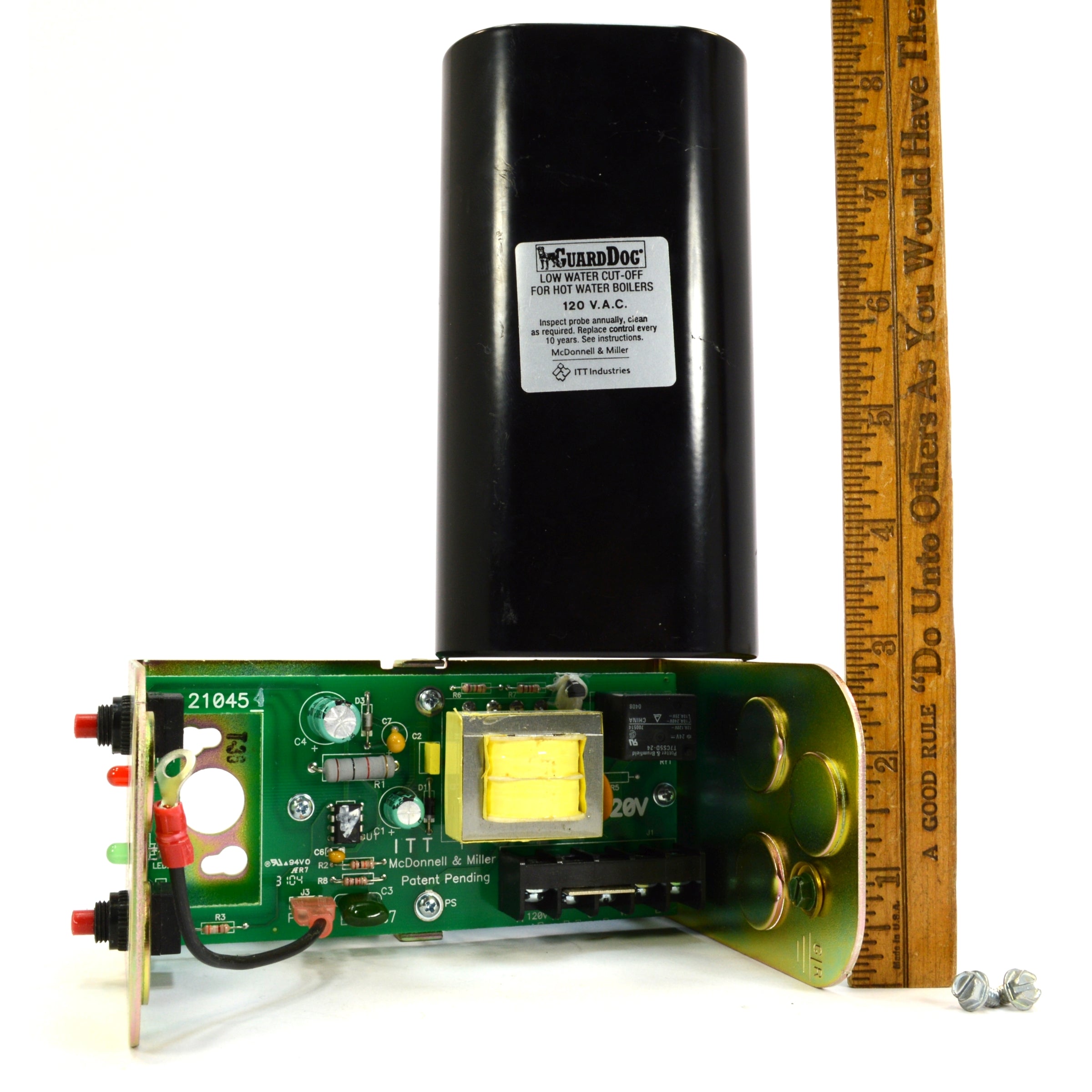 McDONNELL & MILLER GUARD DOG Mo PS 851M 120 Low Water Cut Off for Boilers - Reliable Safety Device for Steam Boiler Systems in Commercial & Industrial Use
