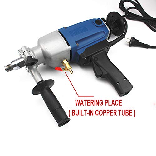 Huanyu 1900 RPM Handheld Core Drill Rig - Diamond Concrete Drilling Machine for Wet & Dry Use (φ180MM) - Perfect for Construction, Plumbing, and Electrical Installations