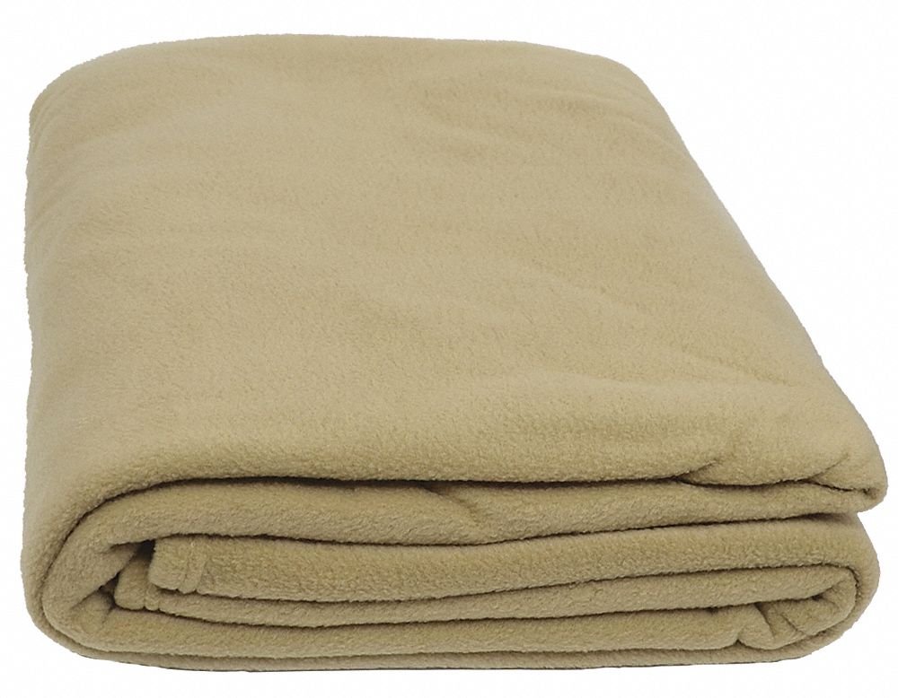 Soft Fleece Blanket Queen Size 90x90 Inches - Cozy & Warm for Bed, Couch, and Travel