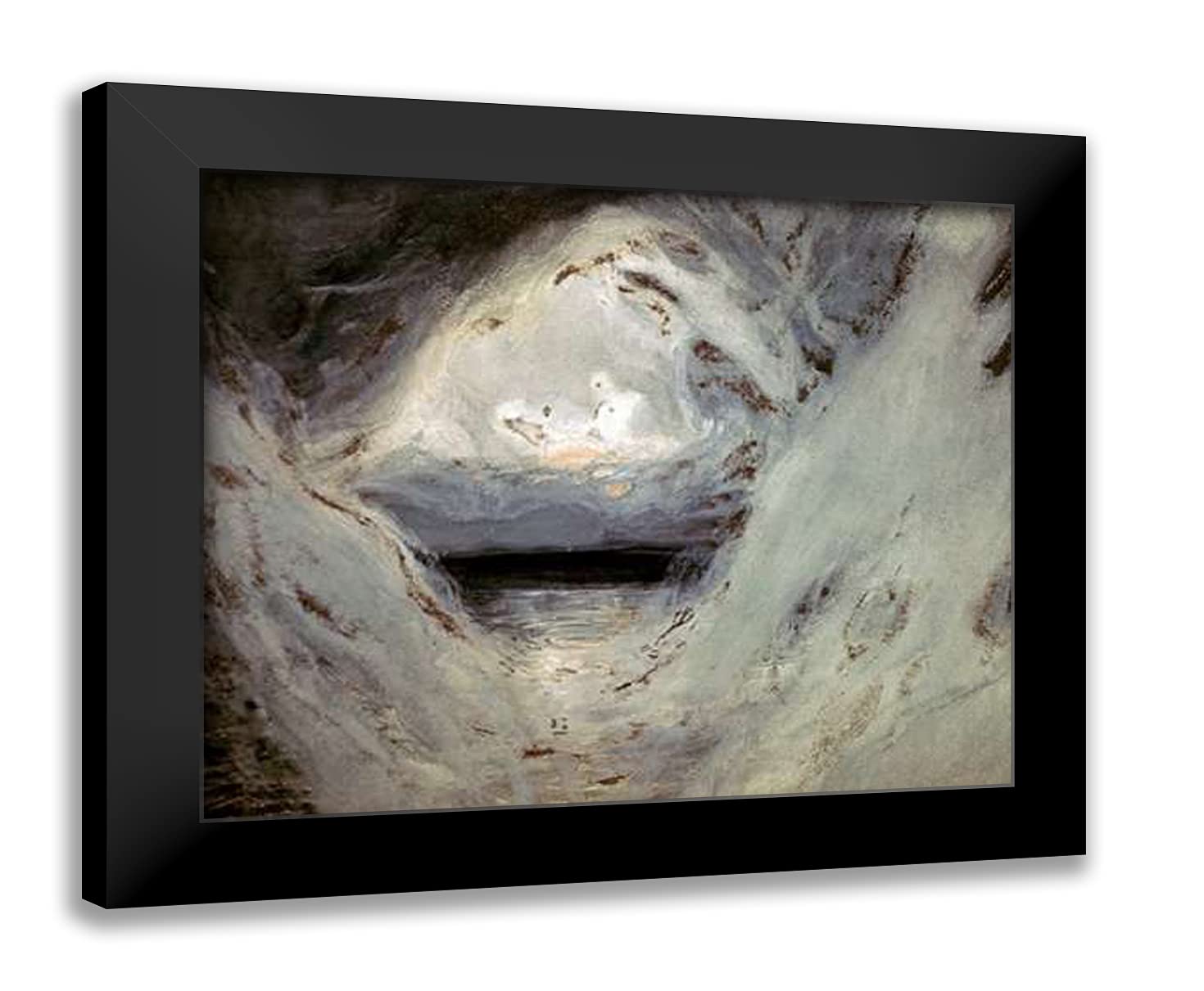 ArtDirect Tissot James 24x20 Black Modern Framed Art Print - Creation - Premium Wall Decor for Living Room, Bedroom & Office