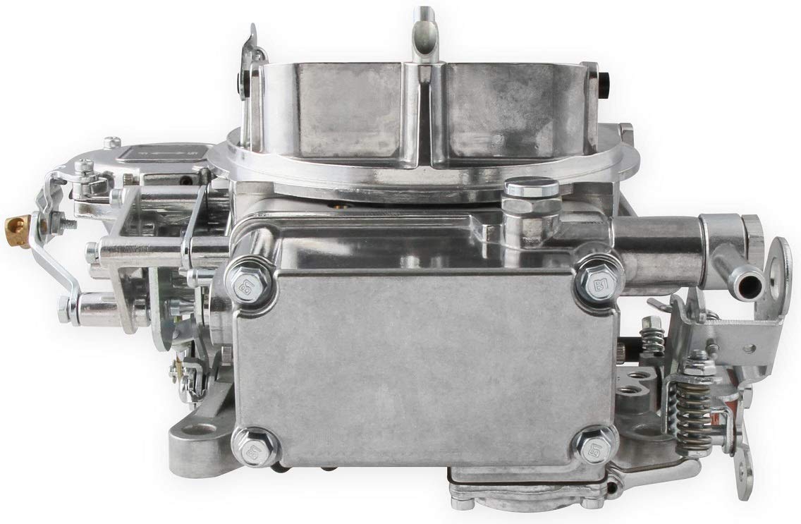 Holley Quick Fuel Brawler Carburetor - 600 CFM, 4150 4 Barrel, Manual Choke, Vacuum Secondaries - High Performance Carb for Hot Rods, Muscle Cars & Racing Engines
