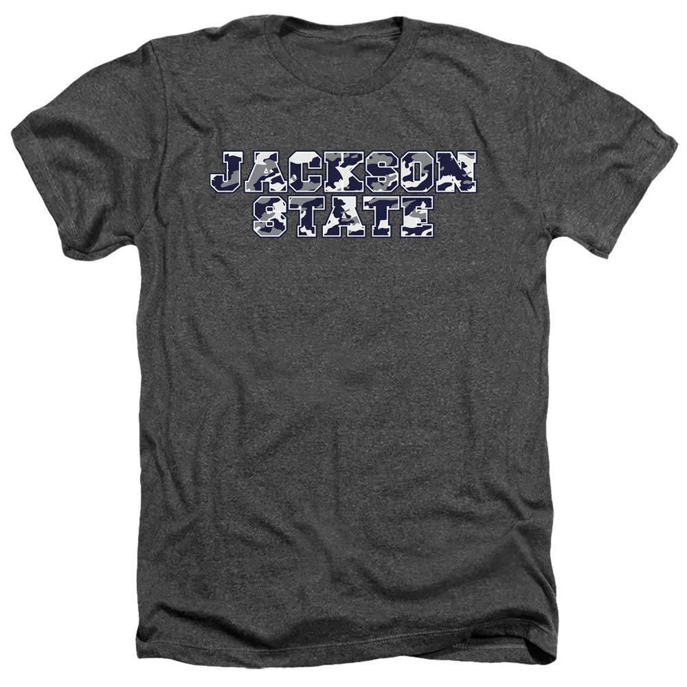 Jackson State University Official Camo Unisex Adult T-Shirt - Comfortable Cotton Tee for College Fans, Alumni & Students - Perfect for Game Day, Tailgating & School Spirit Events