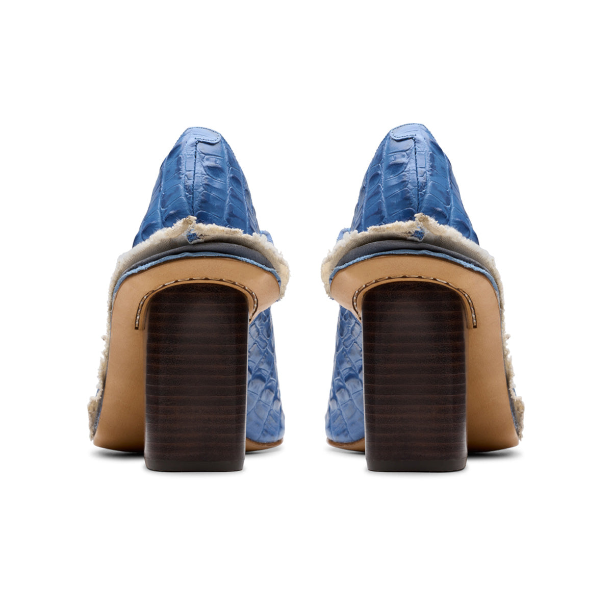 Martine Rose CUR Women's Heels in Blue - Stylish High Heels for Parties, Weddings & Evening Events