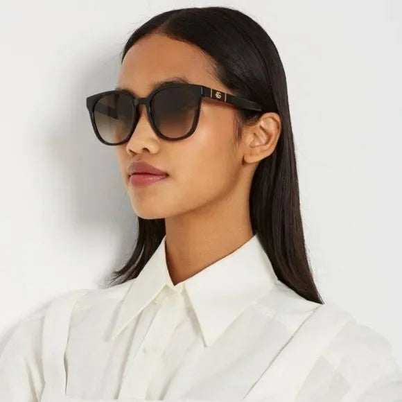 Gucci GG1122SA Classic Black Sunglasses for Women & Men – Stylish UV Protection Shades for Outdoor, Driving & Fashion