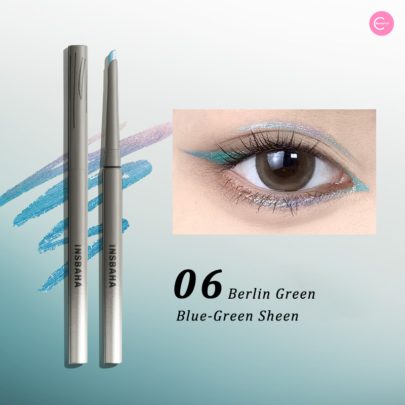 INSBAHA Solo Gel Eyeliner Pen - Waterproof, Smudge-Proof & Long-Lasting Liquid Eyeliner for Precise Winged Liner - Perfect for Everyday Makeup, Party Looks & Professional Use