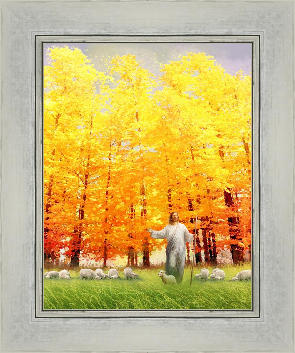 Autumn Breeze By Yongsung Kim - Premium Korean Wall Art Print for Home & Office Decor - Perfect for Living Room, Bedroom, and Gift Giving