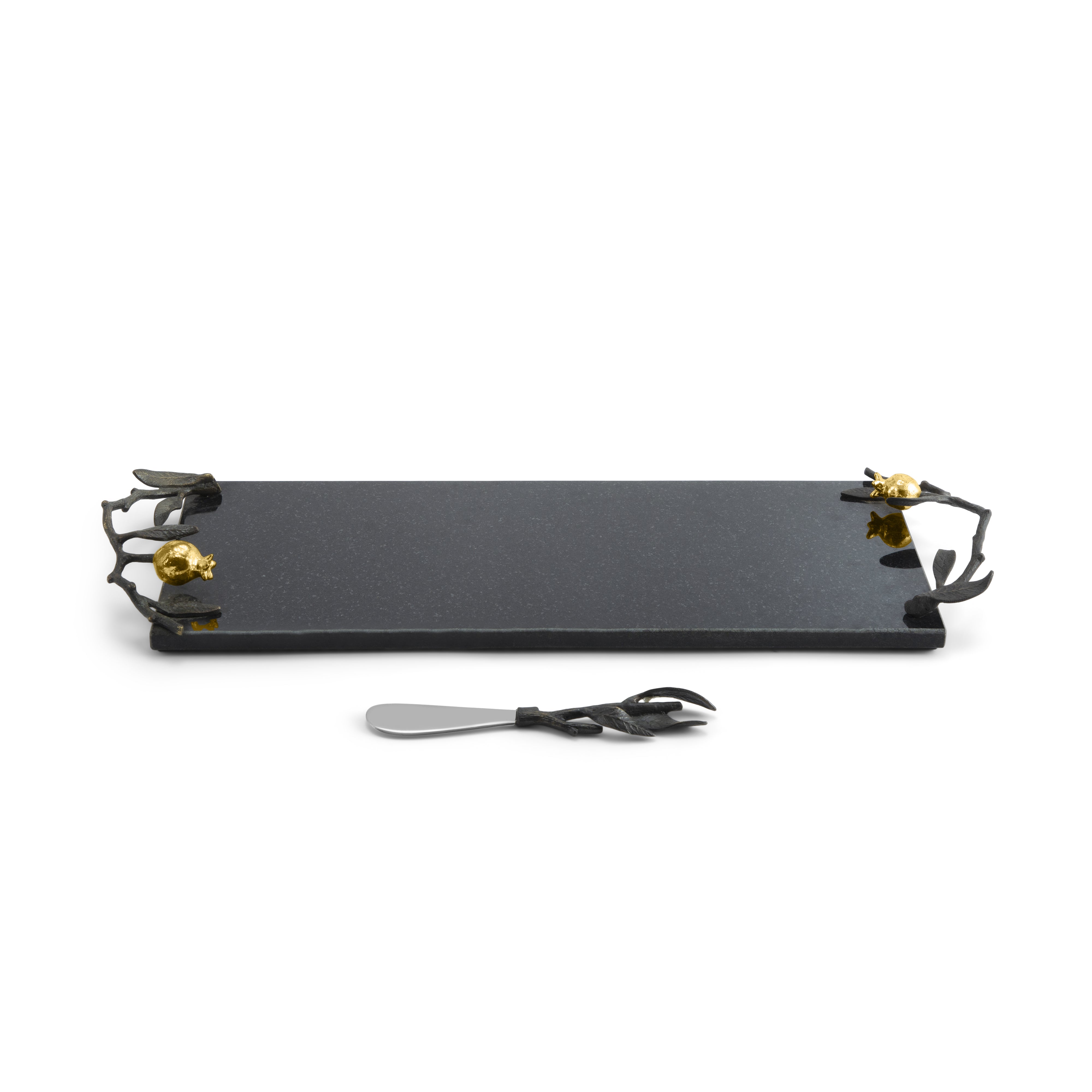 Premium Pomegranate Wood Cheese Board Set with Stainless Steel Knife - Perfect for Charcuterie, Wine Pairing & Entertaining