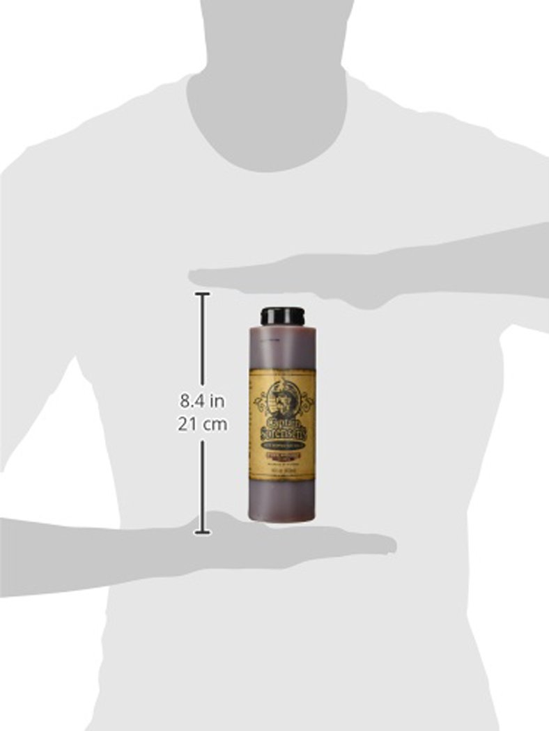 Captain Sorensen's Datil Pepper Hot Sauce - 16oz (473ml) Spicy & Flavorful Gourmet Hot Sauce by Firehouse Subs - Perfect for Wings, Tacos, Burgers & BBQ