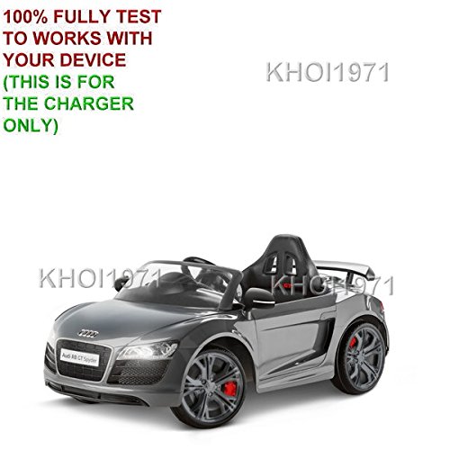 Kid TRAX Audi R8 Spyder GT 7.8V Wall Charger - Power Adapter for Electric Car Battery - Home & Outdoor Use