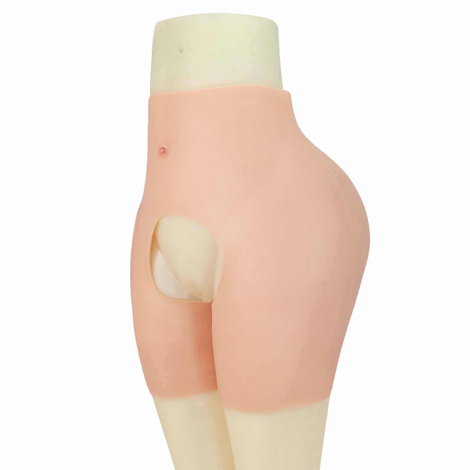 Realistic Silicone Padded Butt Enhancer Shorts - Push Up & Shaping Underwear for Cosplay, Crossdressing, and Body Shaping - Comfortable Control Wear for Daily Use or Special Occasions