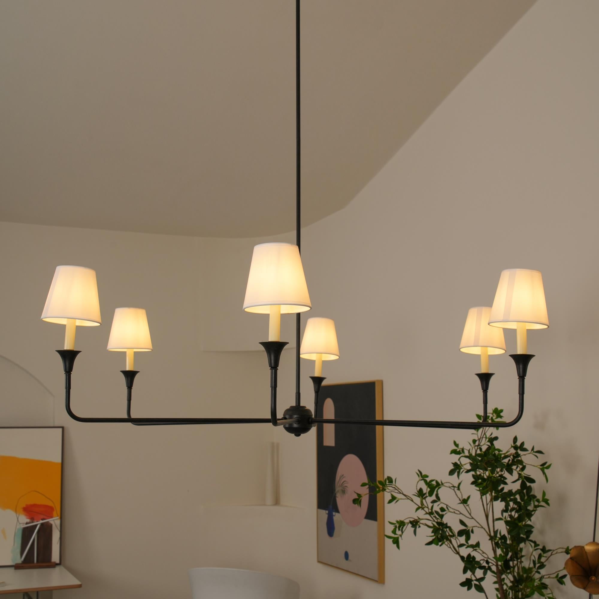 Luella Chandelier - Modern Crystal Ceiling Light Fixture for Dining Room, Living Room & Bedroom - Elegant Lighting for Home Decor & Interior Design