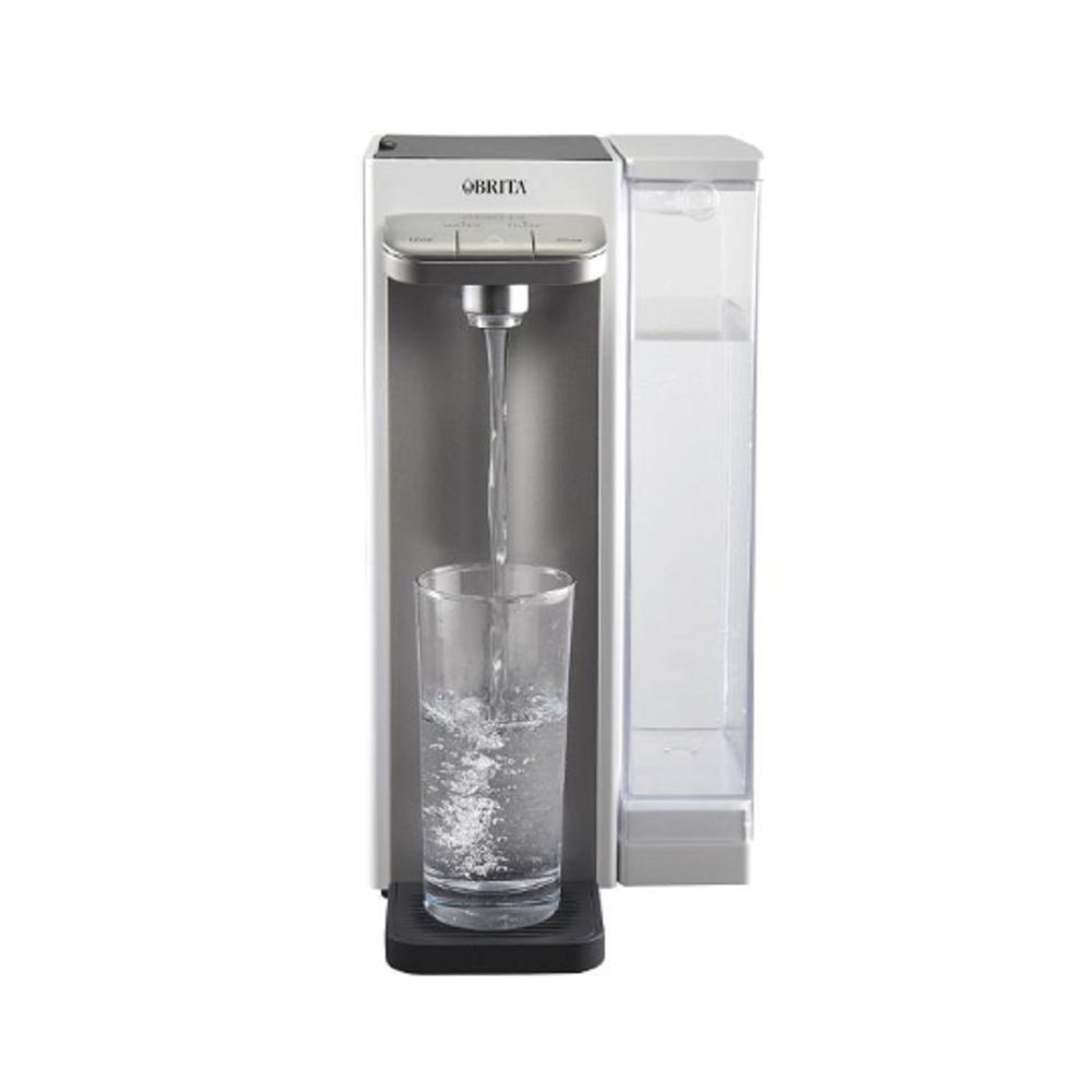 Brita 87341 Hub Countertop Water Filtration System with Bonus Filter - Premium Water Purifier for Clean Drinking Water at Home, Office & Kitchen