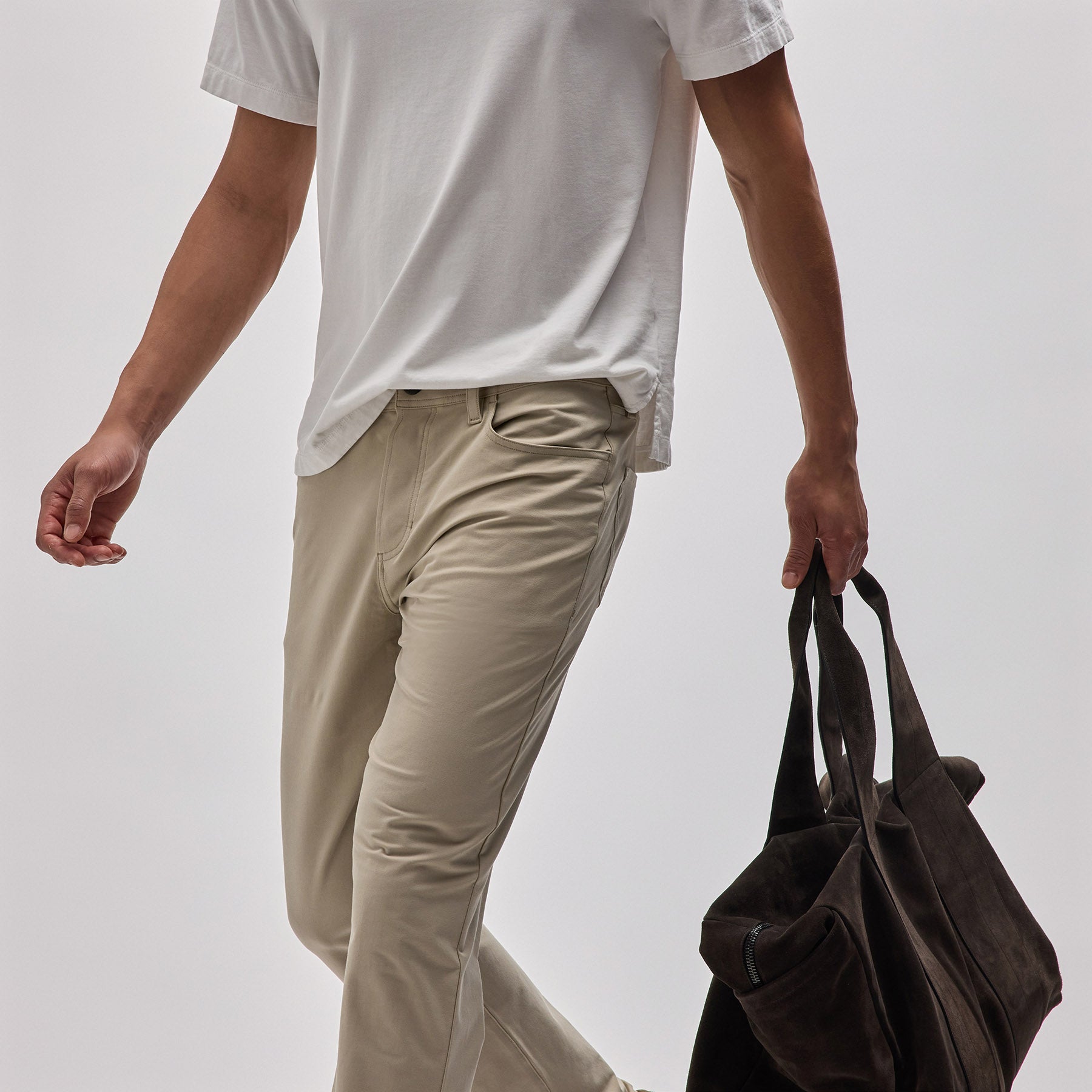 5 Pocket Performance Pants for Men - Lightweight, Breathable & Stretchable Workout & Running Pants - Perfect for Gym, Hiking & Outdoor Activities