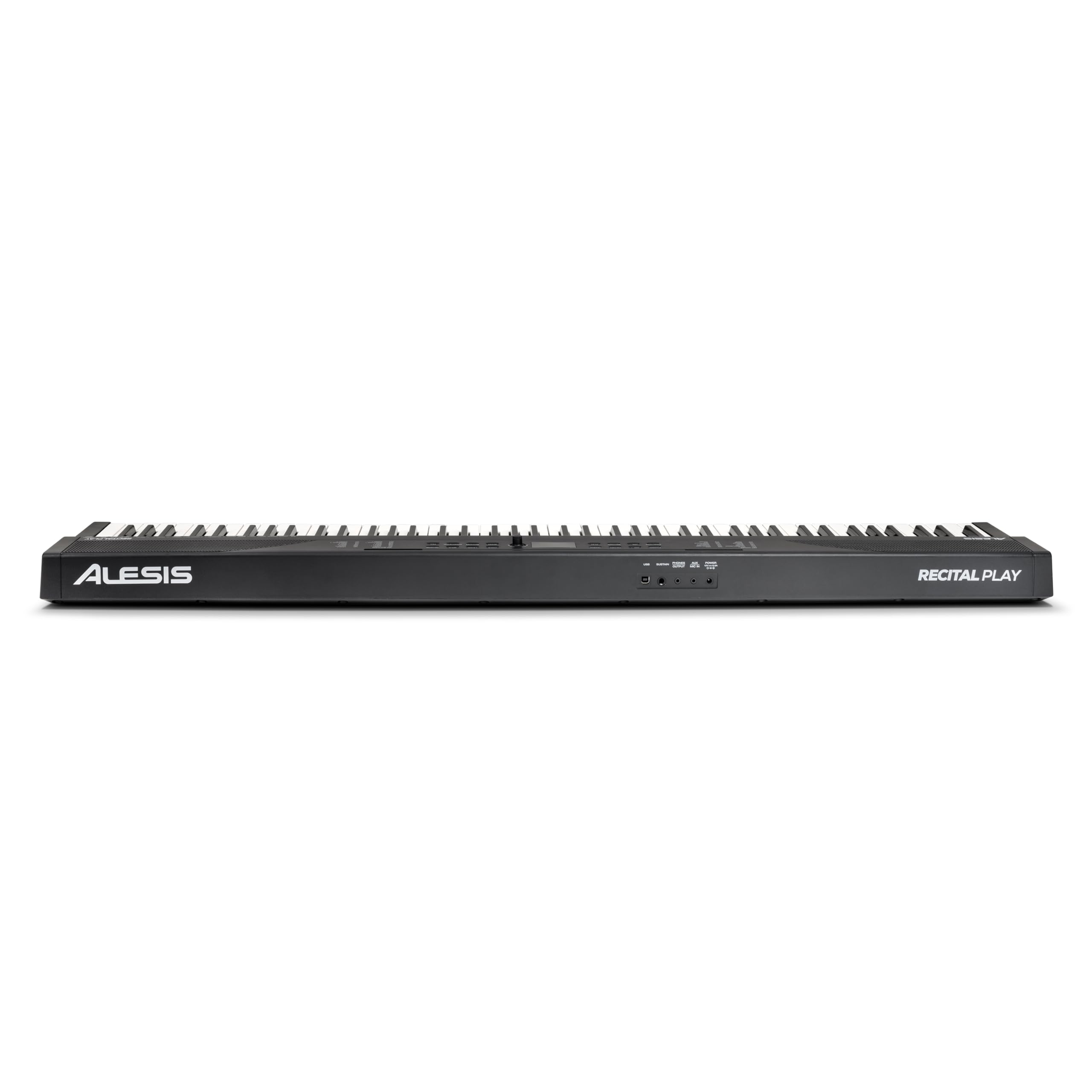 Alesis 88-Key Digital Piano Keyboard with 480 Voices, Built-in Speakers, USB MIDI Connectivity - Includes Carry Bag, Stand, Headphones, Sustain Pedal & Beginner Lessons - Perfect for Home Practice, Music Production & Live Performances