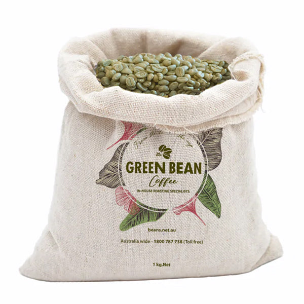 Premium Green Bean Blend Coffee - 100% Arabica, Organic, Medium Roast - Perfect for Home Brewing, Office & Camping
