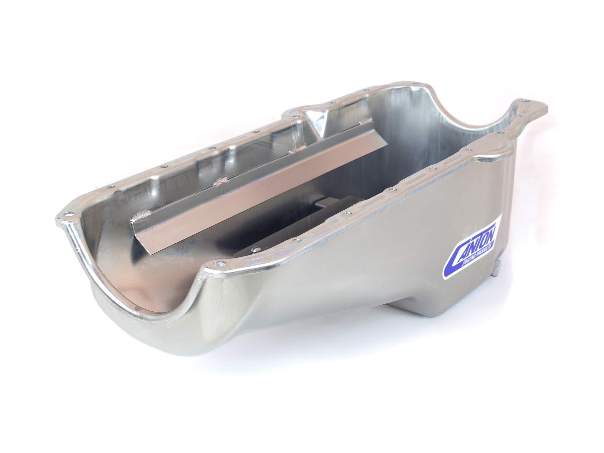Canton Racing 11-200M Small Block Stock Appearing Circle Track Oil Pan - High Performance Oil Pan for Chevy Small Block Engines - Perfect for Racing, Track Days & Performance Upgrades (1 Pack)