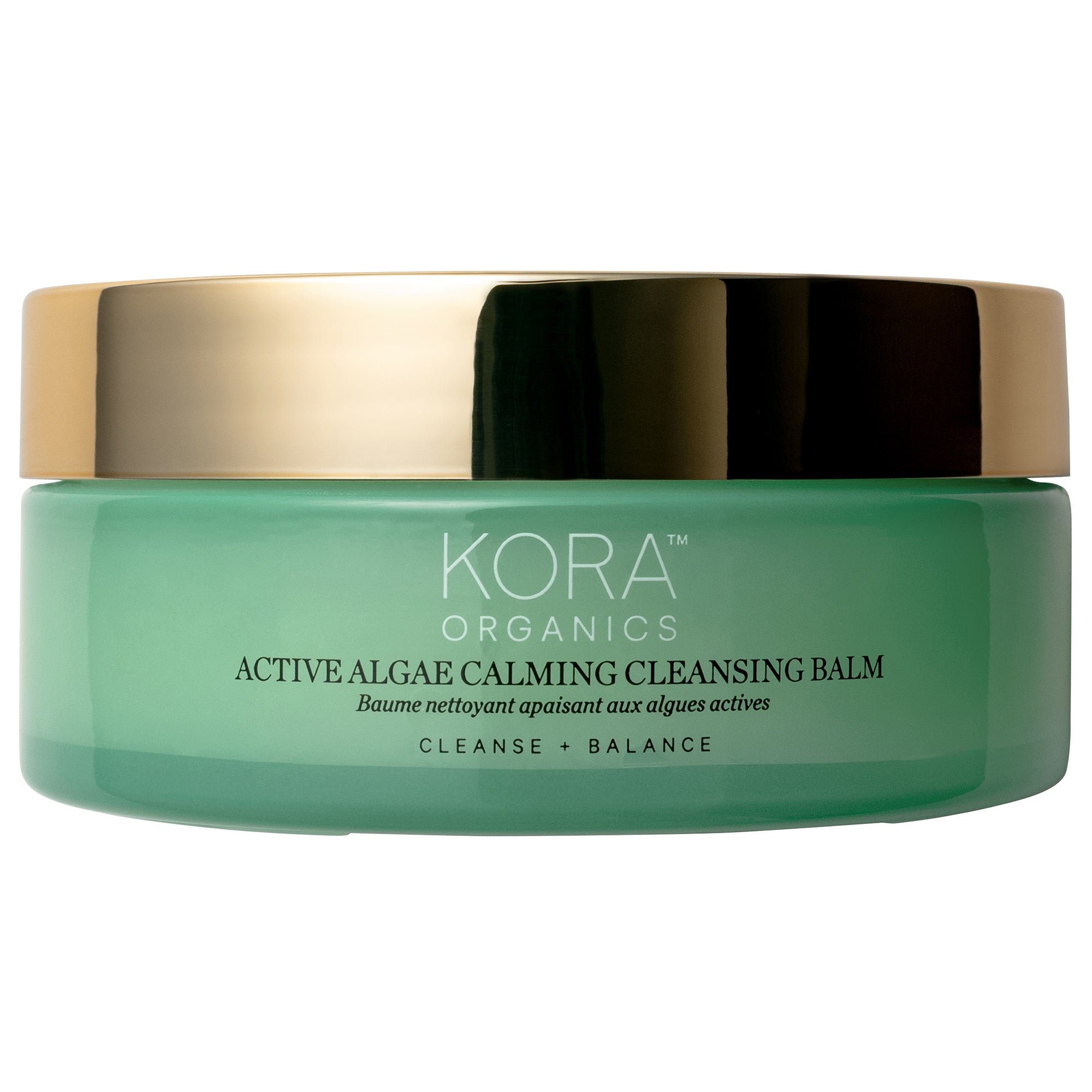 Organic Algae Calming Cleansing Balm for Sensitive Skin - Hydrating & Soothing Facial Cleanser - Perfect for Daily Skincare & Makeup Removal