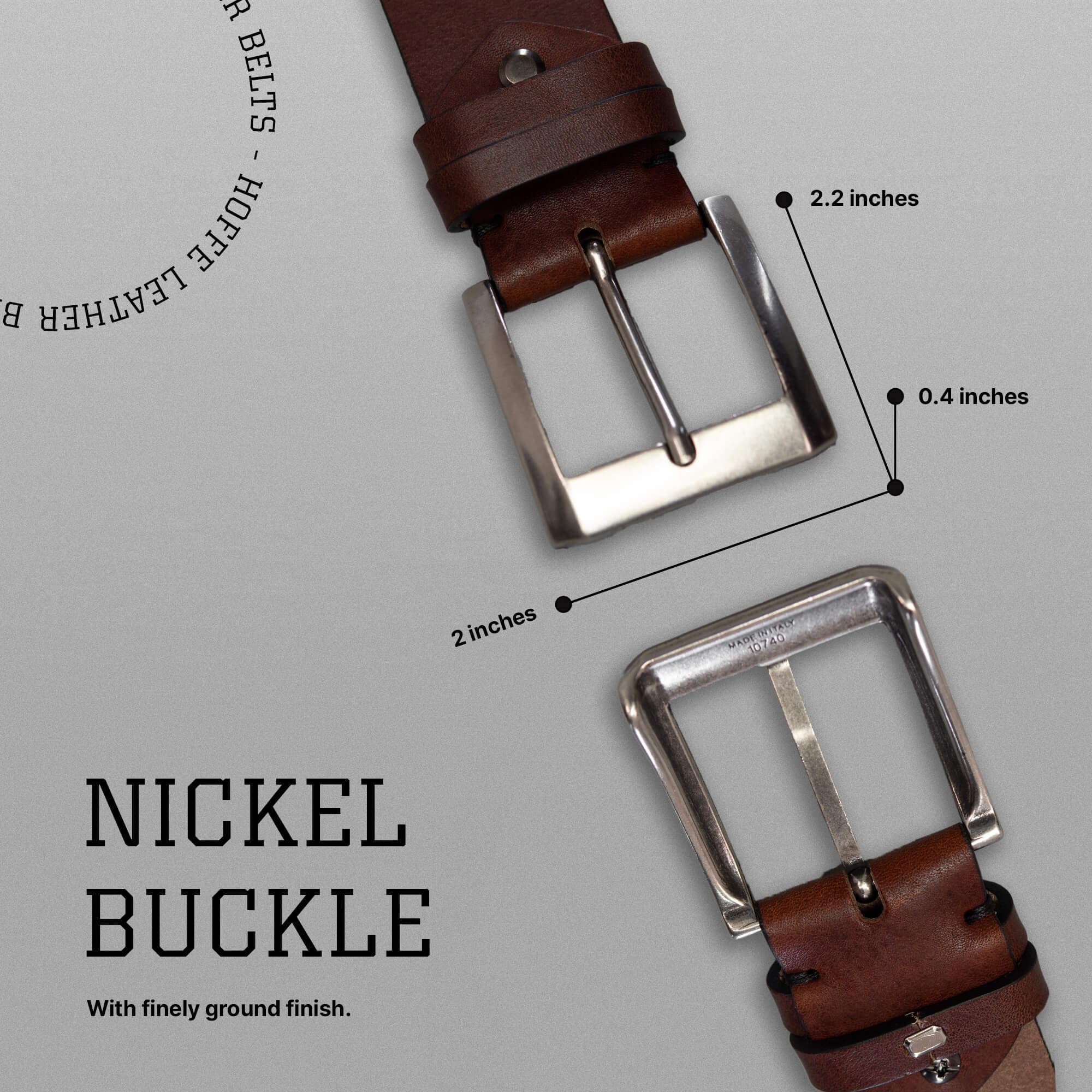 Premium Handmade Full Grain Leather Belt for Men - Adjustable Buckle, Reversible Strap for Casual & Dress Wear - Perfect for Office, Business, Wedding & Everyday Use