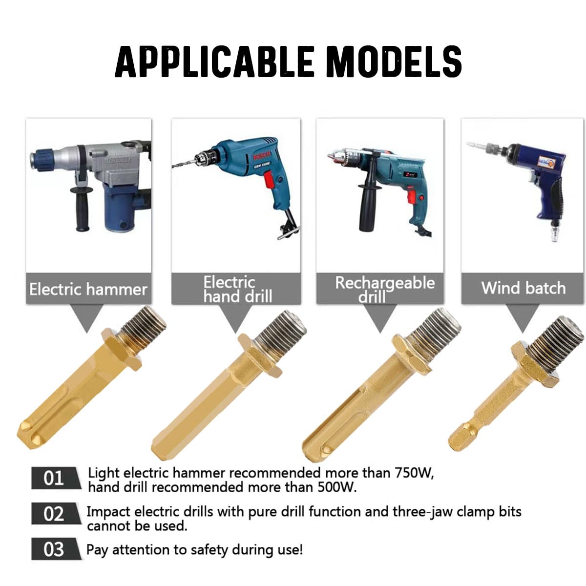 **Sherem Easysplit Drill Bit - Wood Splitter for Firewood, Easy Split Drill Bit Set for Log Splitting & Firewood Preparation (1 Set) - Perfect for Camping, Fireplaces & Wood Stoves**