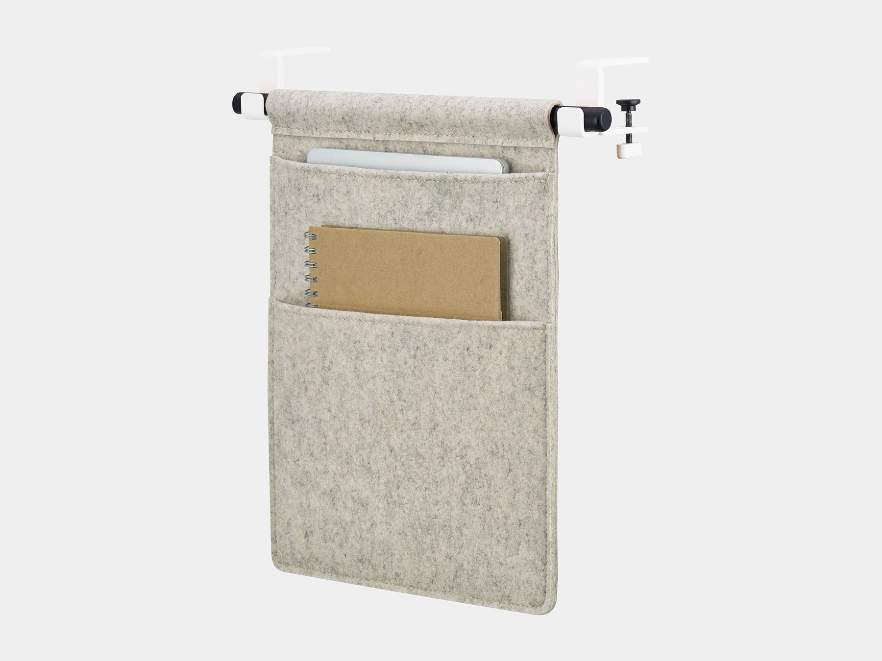 Space-Saving Hanging Desk Organizer with Multiple Pockets - Perfect for Office, Home, or Dorm Room Organization | Wall Mounted Storage Solution for Papers, Files, and Office Supplies