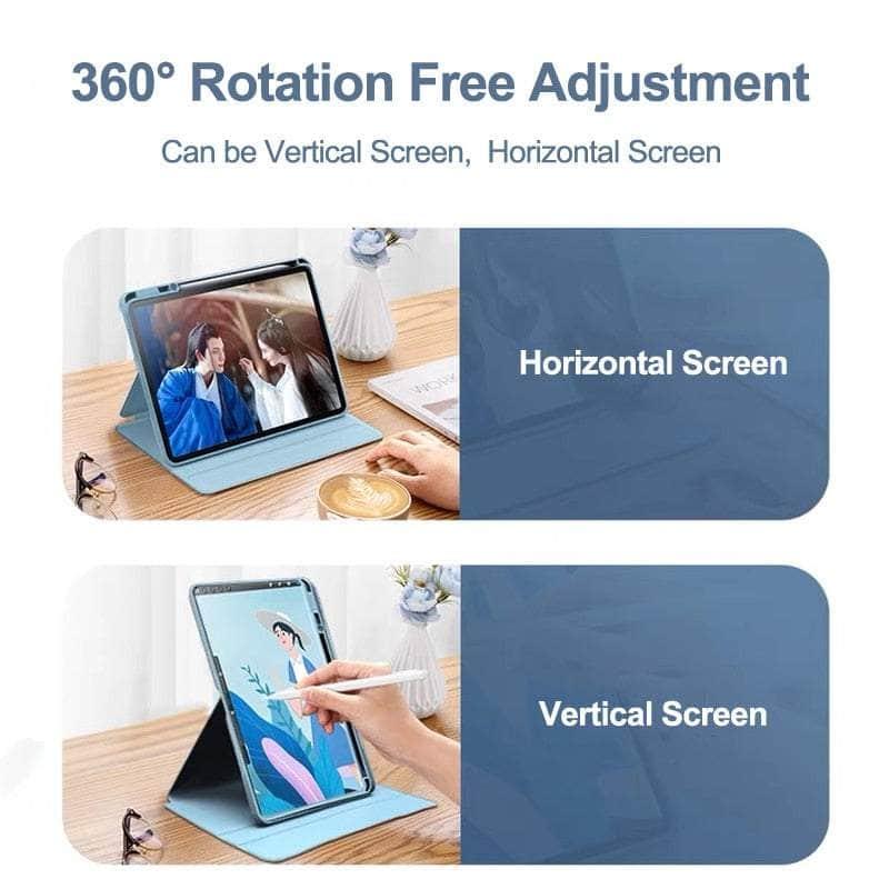 360° Rotating Protective Case for Samsung Galaxy Tab S9 Plus 2023 with S Pen Holder | Shockproof Stand Cover for Work, Study & Entertainment
