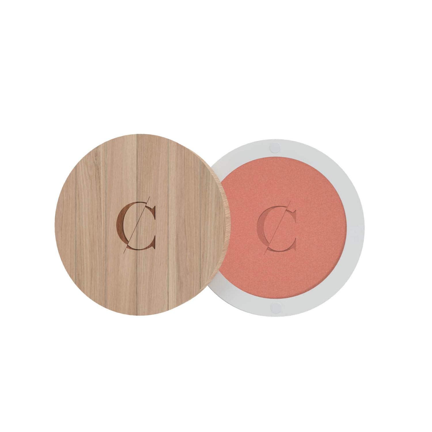 Couleur Caramel Blush Powder 51 Peach - Natural Cheek Color for Day & Night Makeup