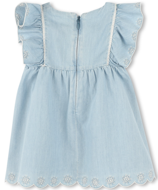Chloe Baby Dress and Hat Set for Girls - 12M & 18M Months Outfits | Perfect for Photoshoots, Birthday Parties & Special Occasions