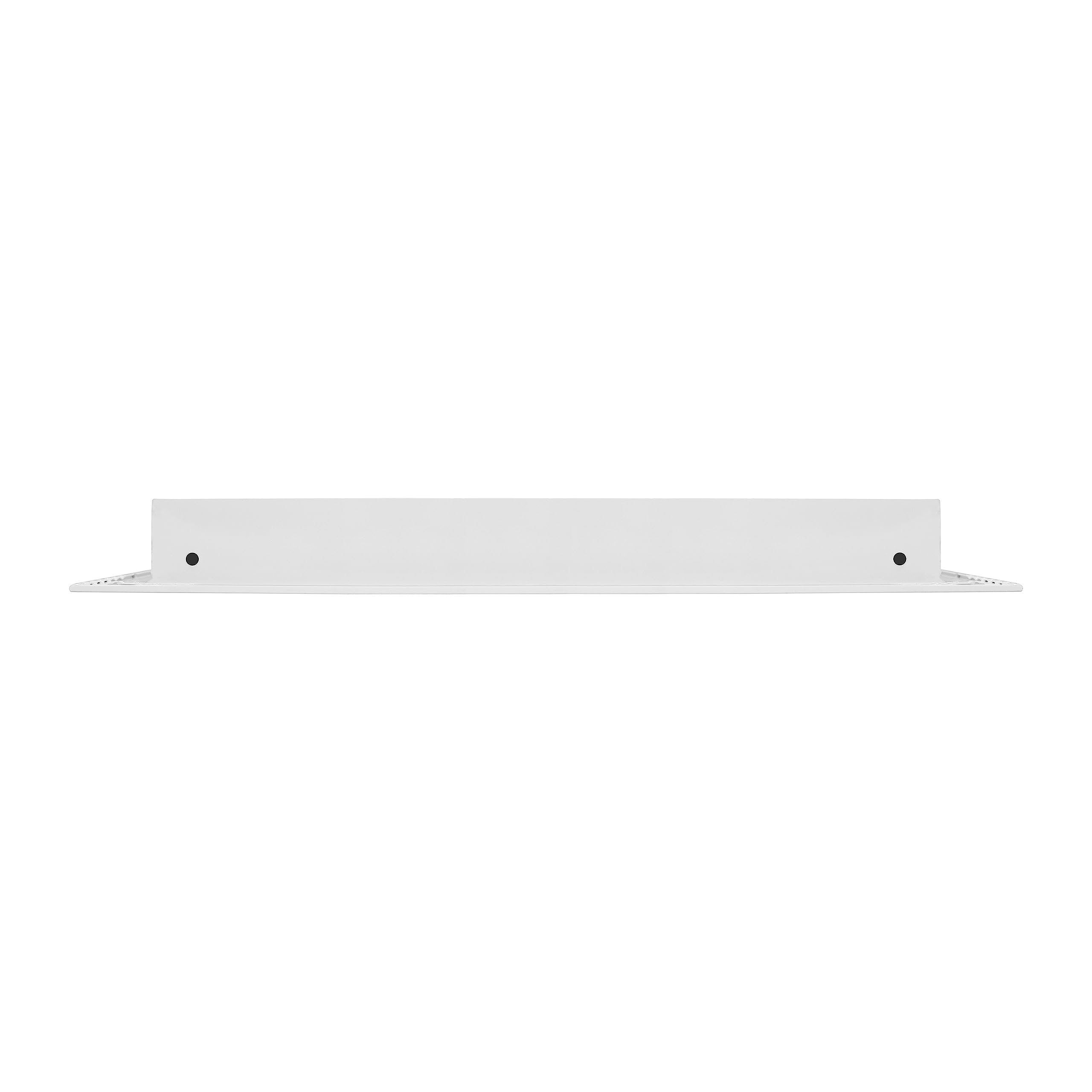 16x16 Modern AC Vent Cover - Decorative White Air Vent Grille - Standard Linear Slot Diffuser for Ceiling, Walls & Floors - Texas Buildmart - Perfect for Home, Office & Commercial Spaces