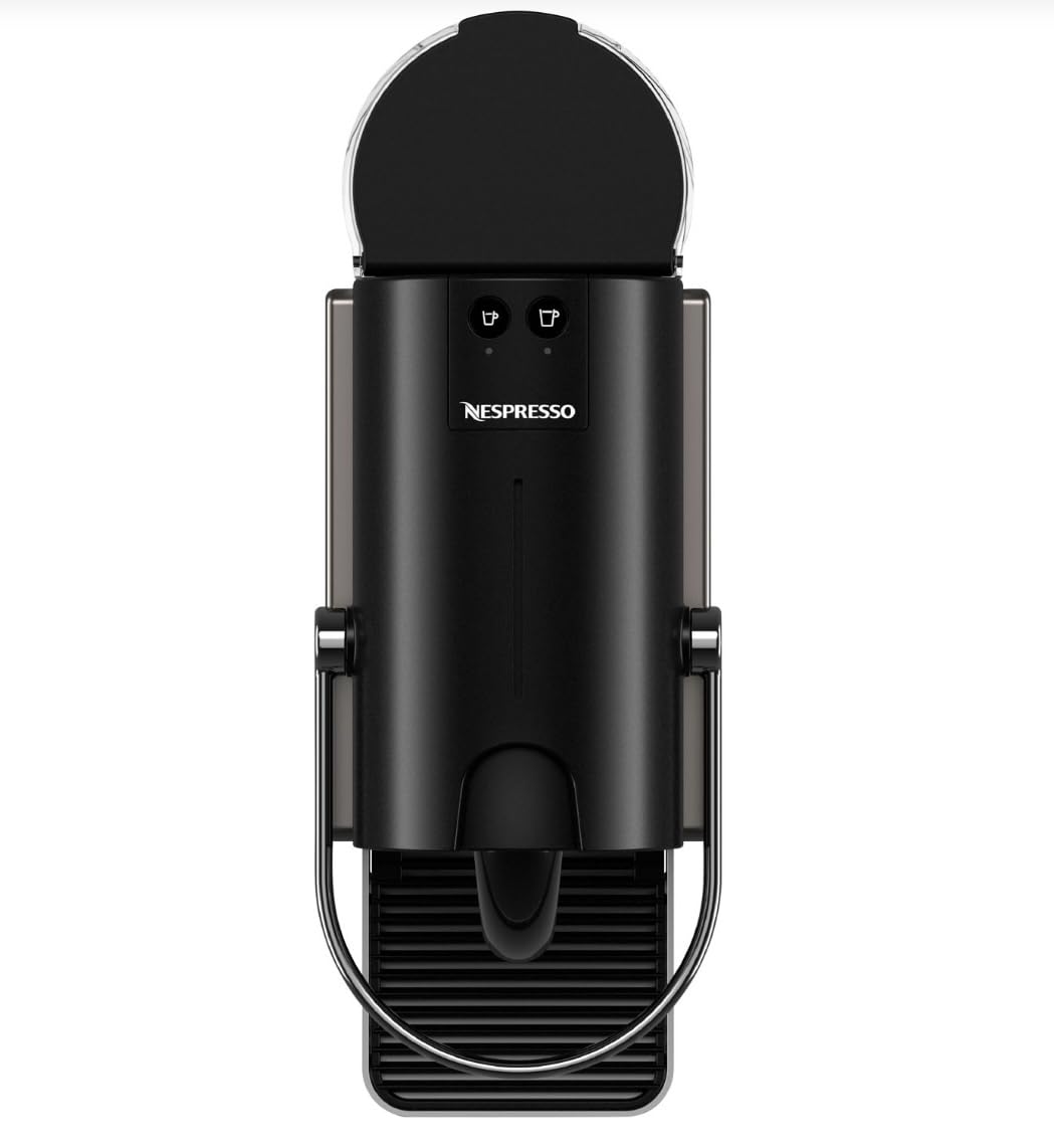 Nespresso Pixie Original Espresso Machine by Breville - Compact Titanium Coffee Maker for Home & Office - Perfect for Espresso, Latte & Cappuccino Lovers