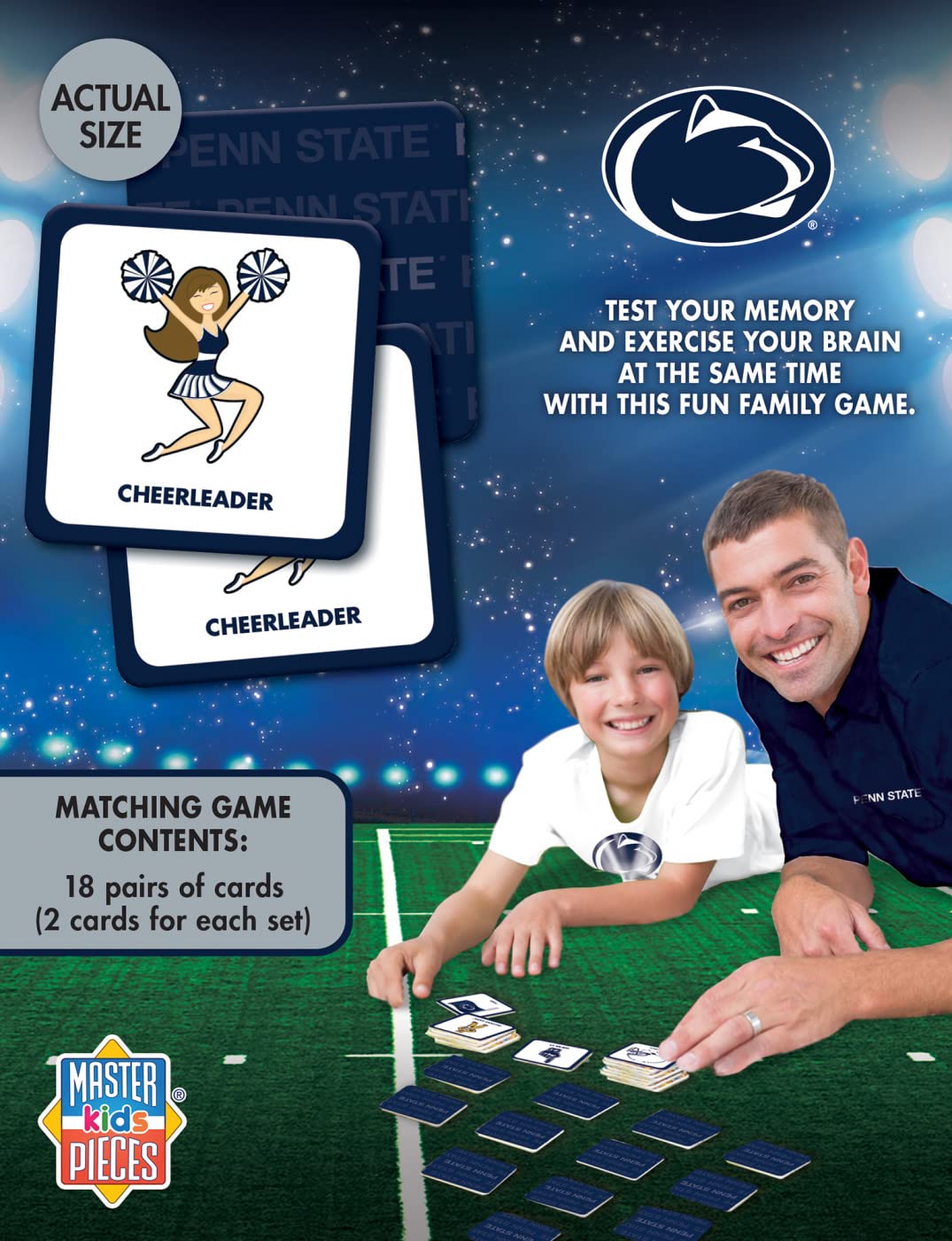 NCAA Unisex Matching Game Set - Perfect for Family Game Nights, Parties & Sports Fans Fun