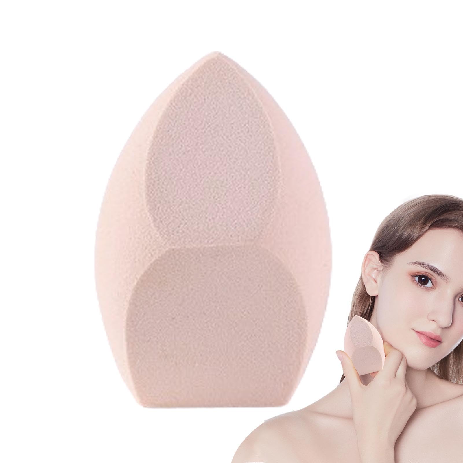 Premium Beauty Blender Sponge - Soft Makeup Sponge for Flawless Foundation & Concealer Application | Long-Lasting Cosmetic Blender | Ideal for Liquid, Cream & Powder Makeup | Perfect for Daily Use & Professional Makeup Artists
