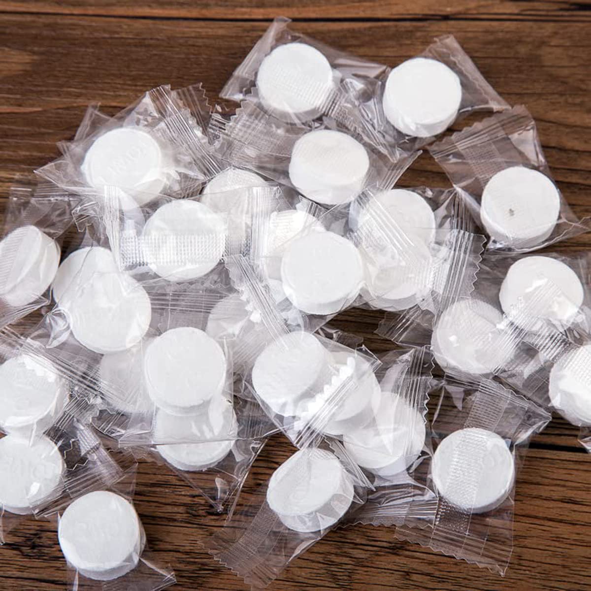 **Avenn Compressed Magic Coin Tablets - 100 Count, Water-Activated Disposable Cotton Wipes for Face, Hands & Makeup Removal | Multi-Purpose for Travel, Home, Salon & On-the-Go Use**