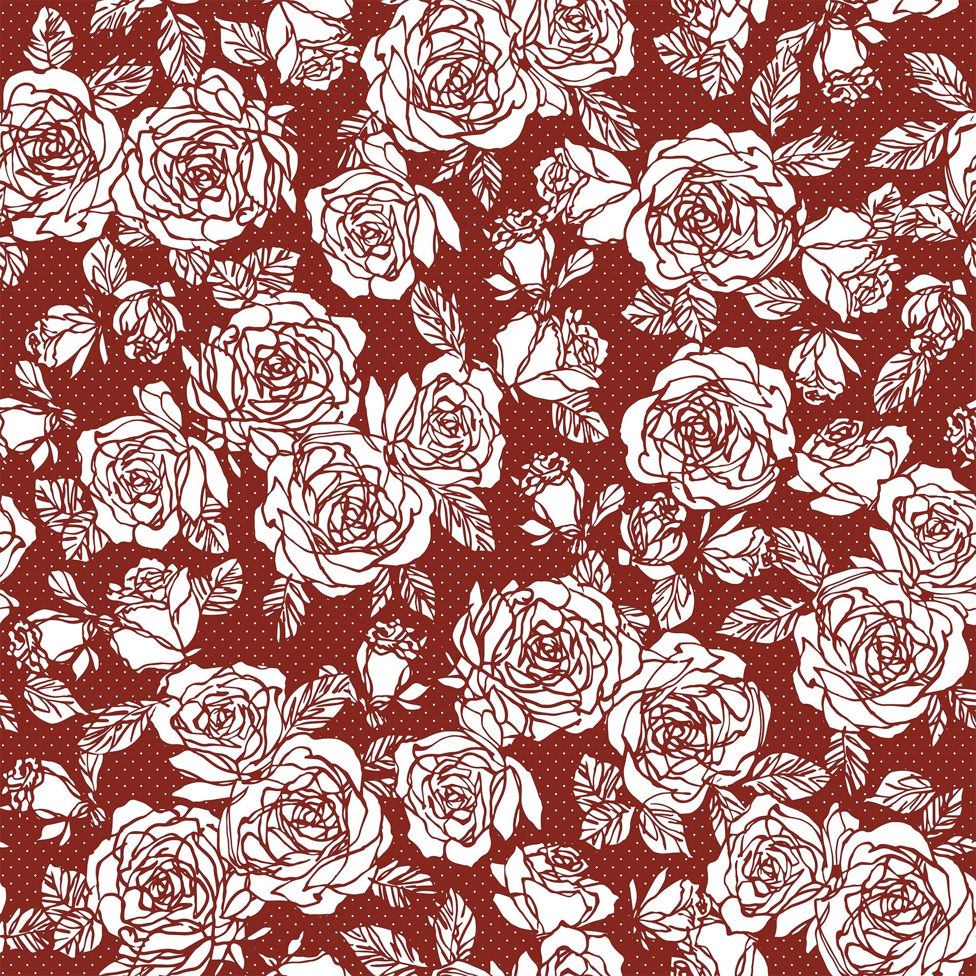 Red and Orange Floral Wallpaper Sample for Bedroom Decor - Peel & Stick Removable Wall Mural - Perfect for Accent Walls, Nursery, or Living Room