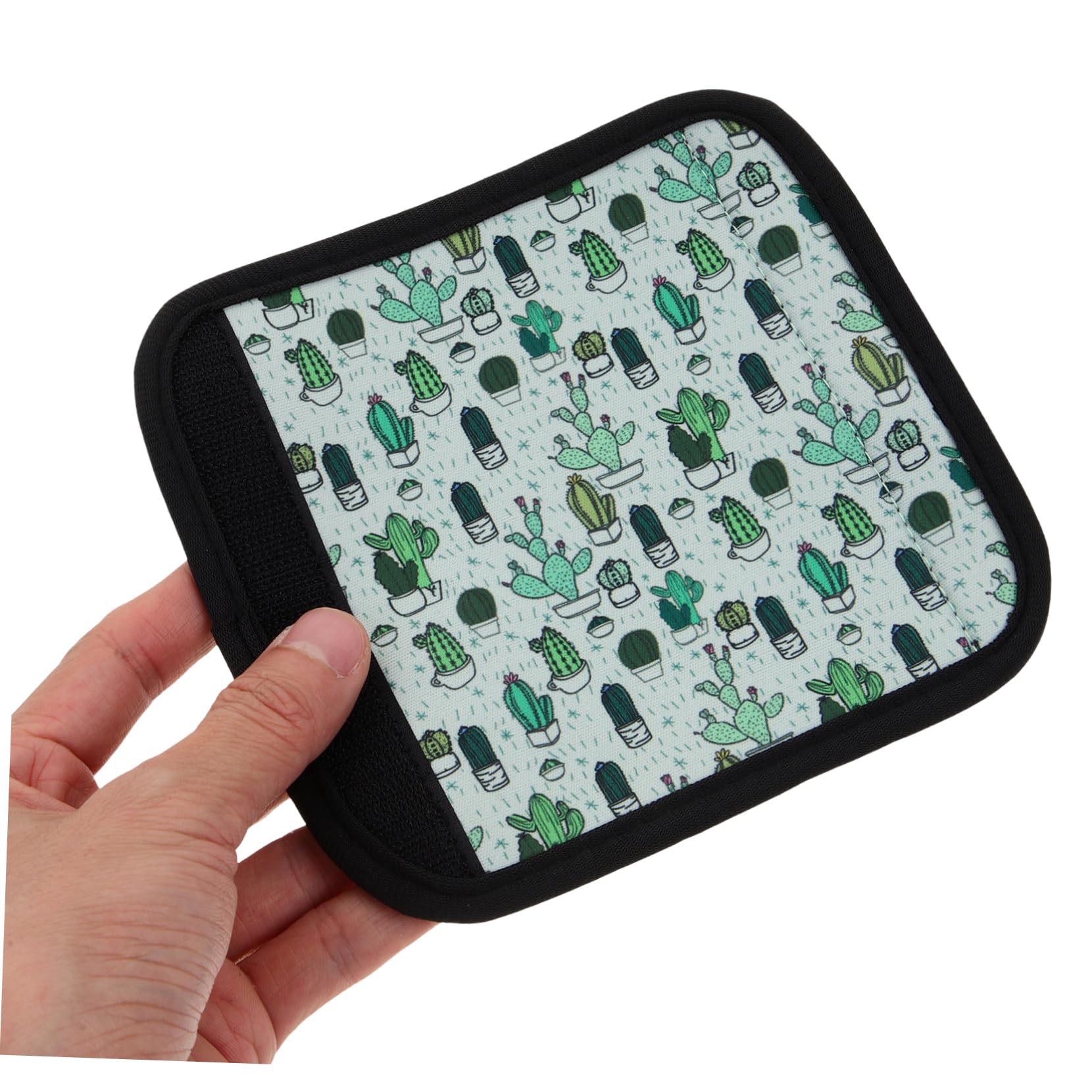 GOOHOCHY Polyester Luggage Handle Grip Sleeve - Durable Bag Wrap & Identifier for Travel, Airport, and Commuting