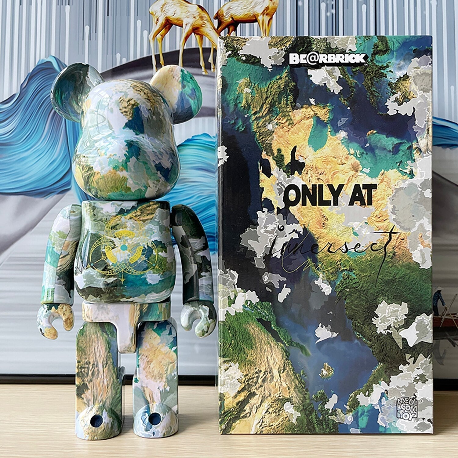 Bearbrick 28cm Collectible Figure - Stylish Home Decor & Unique Gift for Anime Fans, Perfect for Shelves, Desks & Display Cases