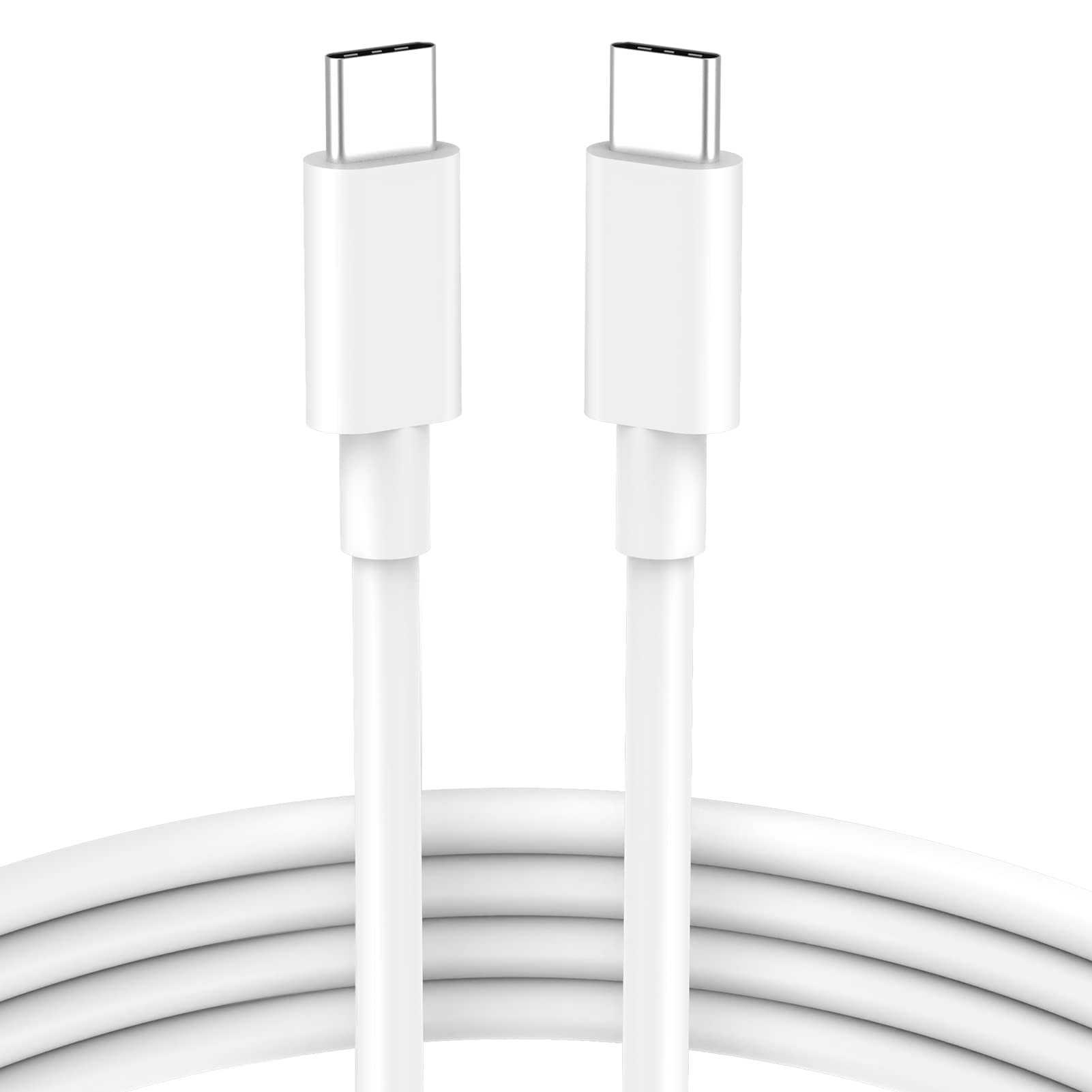 100W USB C to USB C Fast Charging Cable 6.6ft - PPS Compatible for MacBook Pro/Air, iPad Pro/Air/Mini, iPhone 16/15 Series, Samsung Galaxy - Perfect for Home, Office & Travel Charging