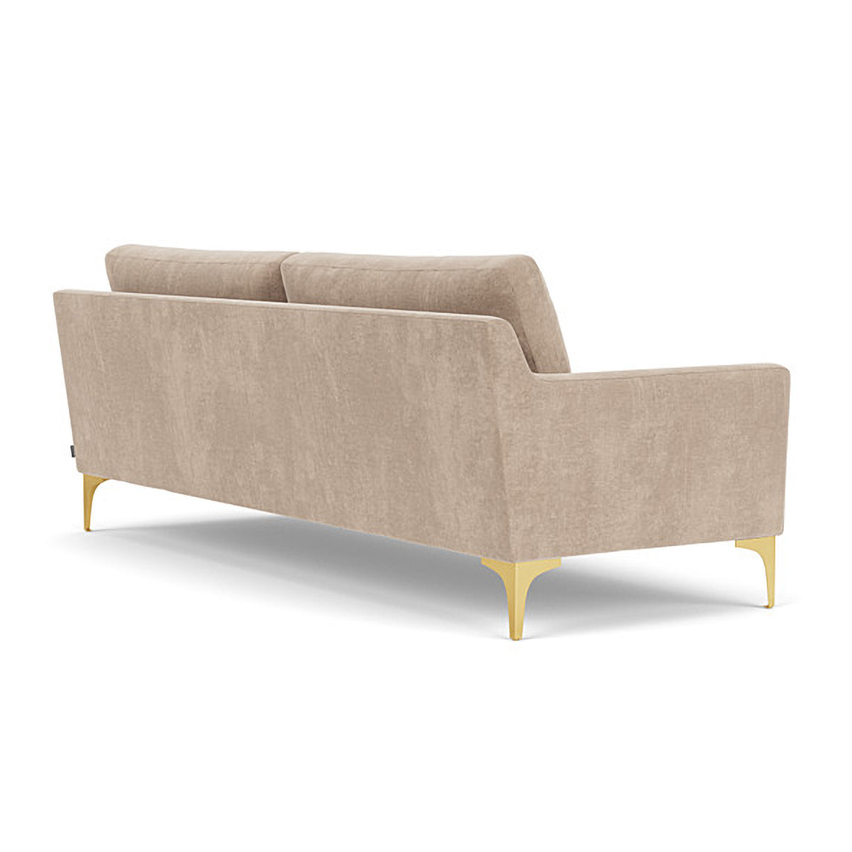 Astha Fabric 3-Seater Sofa - Modern Living Room Furniture for Small Spaces | Comfortable Couch for Apartments, Dorm Rooms & Cozy Homes