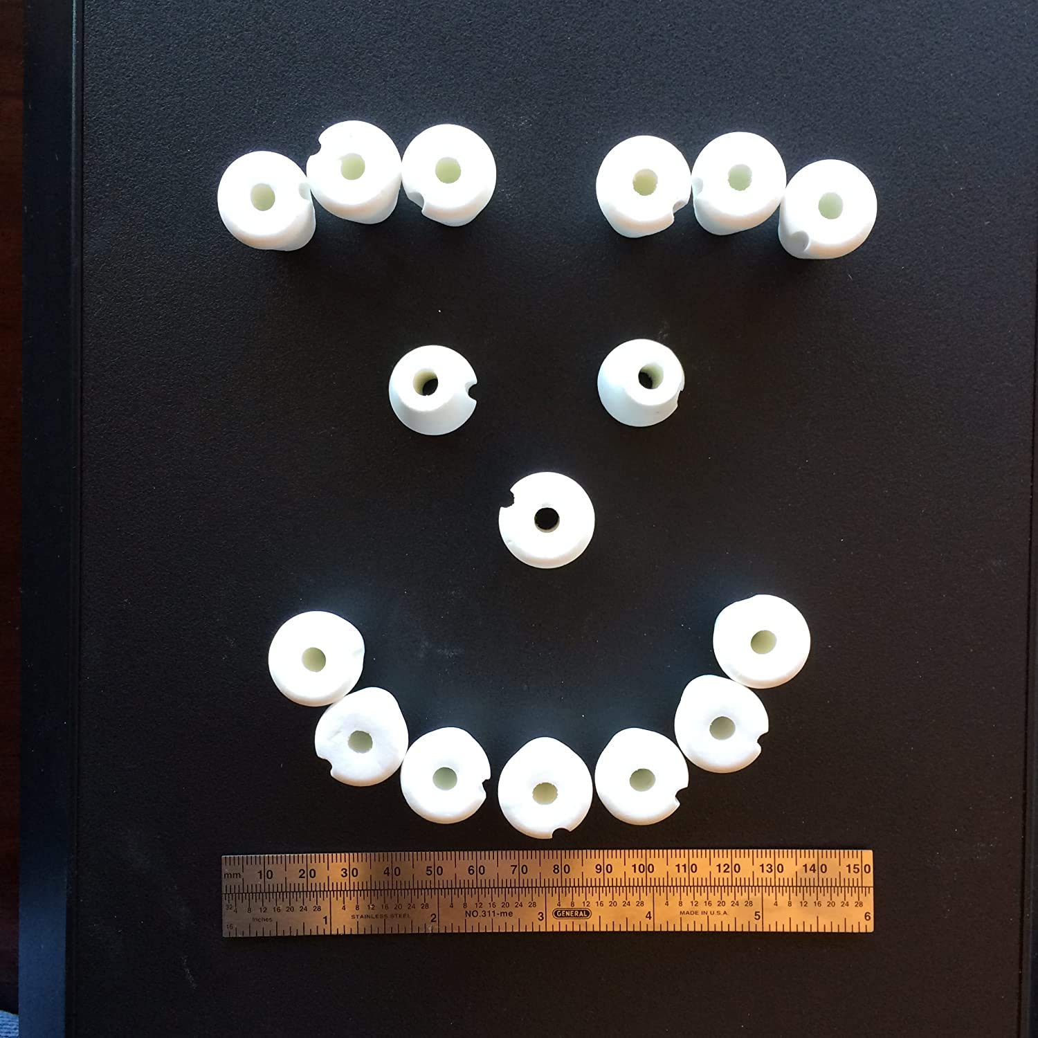 5 Ceramic Candle Wick Holders - 5' Turbo Air Core Technology with 3/16