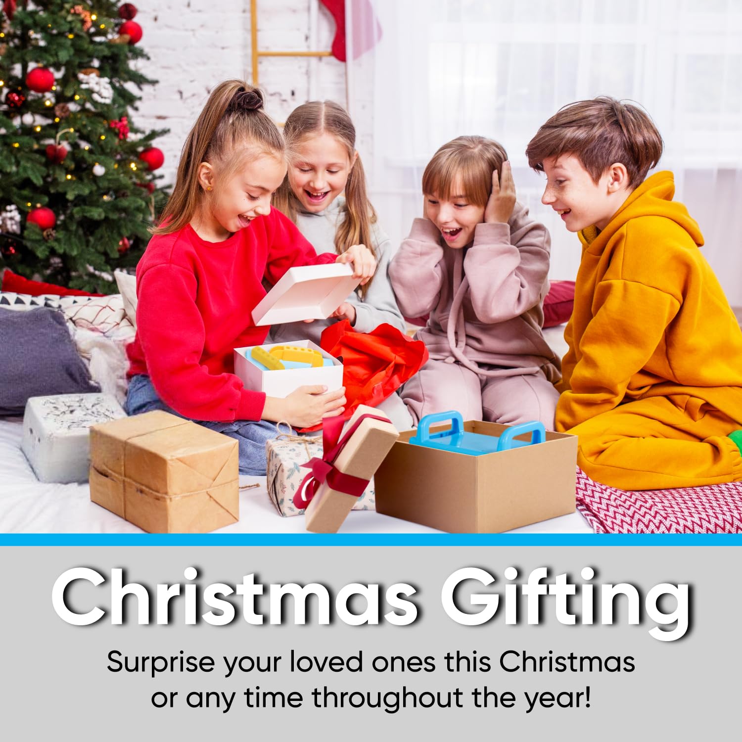 Premium Sandcastle Building Kit & Snow Brick Maker - Kids & Adults Beach & Snow Toys for Sandcastles, Igloos, Snow Forts | Perfect for Summer Beach Days & Winter Snow Play | Outdoor Sandbox & Snow Play Essentials