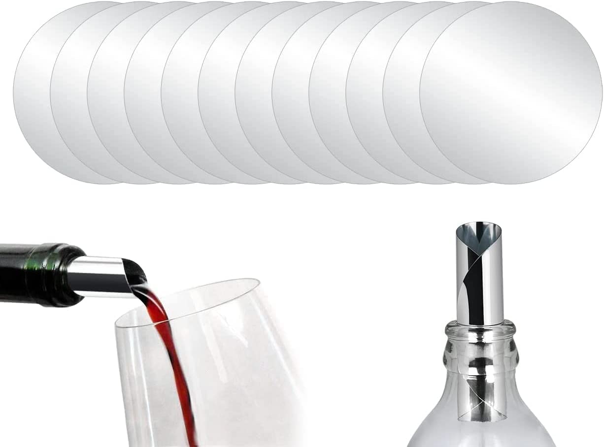 20-Piece Drip-Free Wine Pourer Spouts - Leakproof Wine Bottle Pourers for Smooth Serving | Perfect for Restaurants, Bars, and Home Entertaining