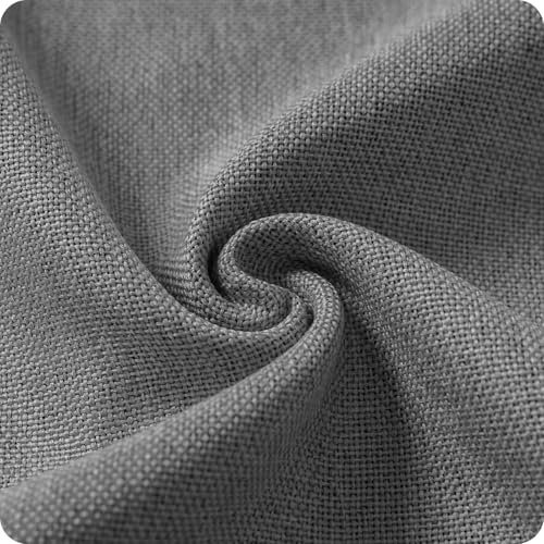 Faux Linen | Grey