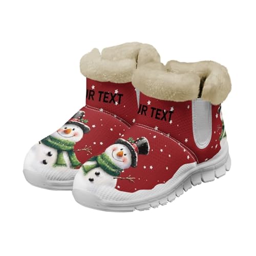 Cute Snowman Red