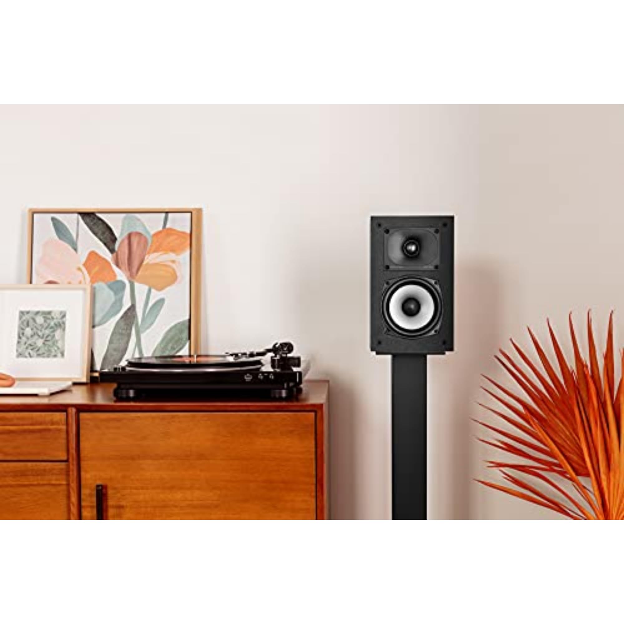 Polk Monitor XT20 Bookshelf Speakers (Pair) - Hi-Res Audio Certified, Dolby Atmos & DTS:X Compatible, 1