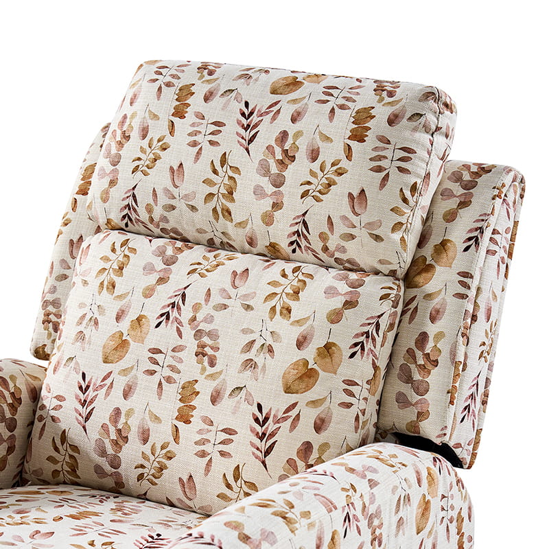 Alois Swivel Rocker Recliner Chair with Adjustable Headrest - Comfortable Living Room Furniture for Relaxing, Reading & Watching TV